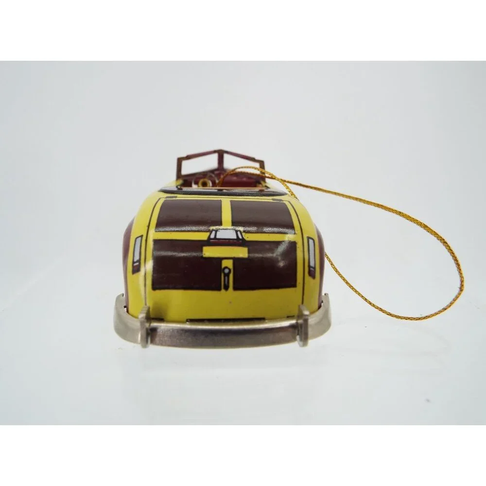 Restoration Hardware Classic Tin Toys 1947 Woody Car Ornament with Box